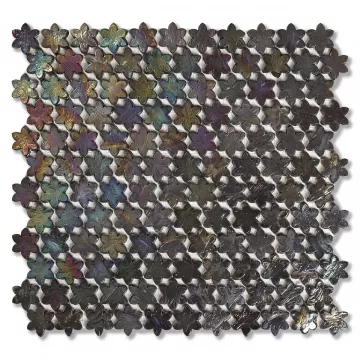 Sicis Petites Fleurs F06 Magnolia Glass Mosaic Tile